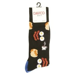New 🌟 Mens Davco Breakfast Special 🧦 Socks ❤️