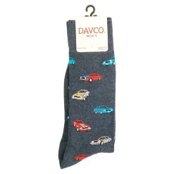 Best Sale ๐ Mens Davco Muscle Cars Crew ๐งฆ Socks ๐ฅ