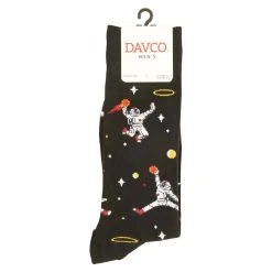 Outlet 😉 Mens Davco Space 🏀 Basketball 🧦 Socks ⭐