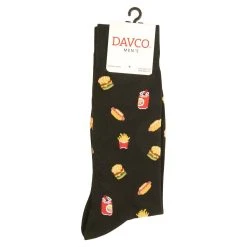 Brand new 🛒 Mens Davco Junk Food Crew 🧦 Socks ⌛