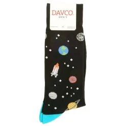 Brand new 💯 Mens Davco Outer Space Crew 🧦 Socks 👏