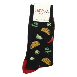 Discount 🥰 Mens Davco Fresh Taco 🧦 Socks 🛒
