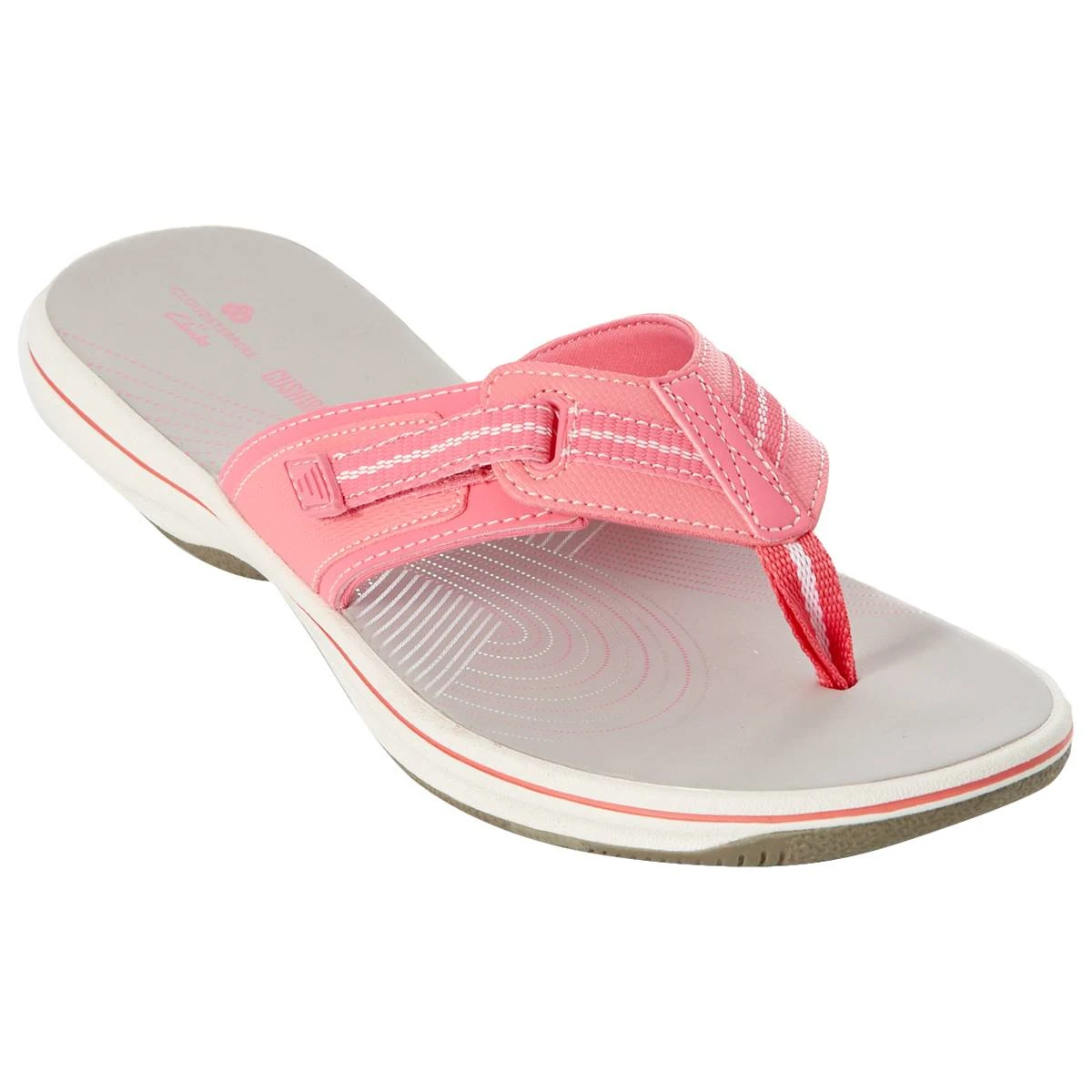 Cheapest 🎉 Womens Clarks® Cloudsteppers™ Brinkley Jazz Flip Flop 🩴 Sandals 😀