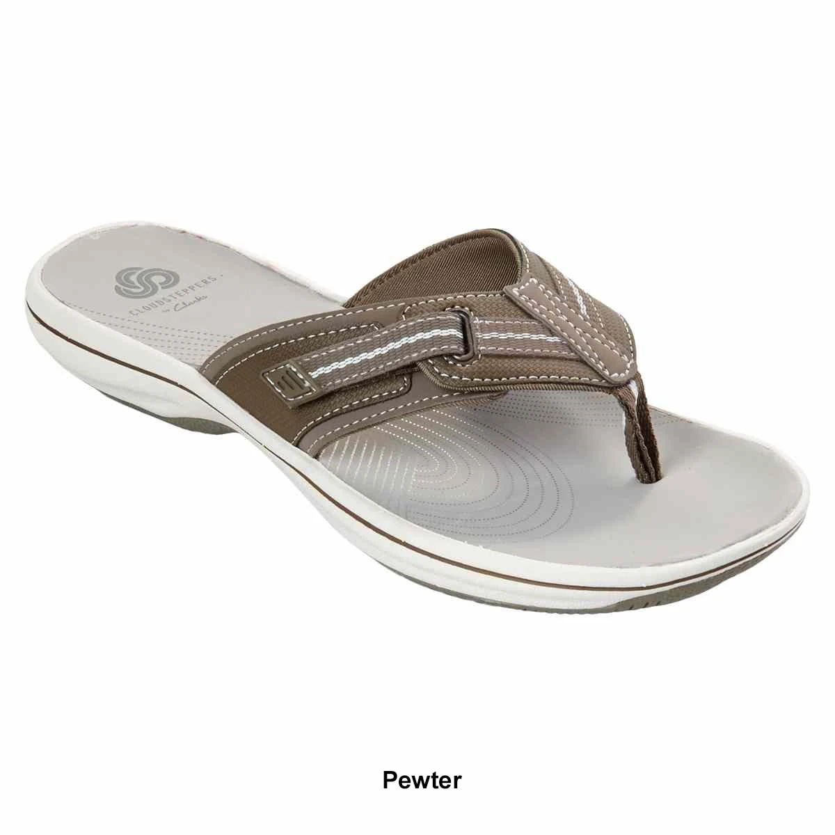 Cheapest 🎉 Womens Clarks® Cloudsteppers™ Brinkley Jazz Flip Flop 🩴 Sandals 😀 - Image 7