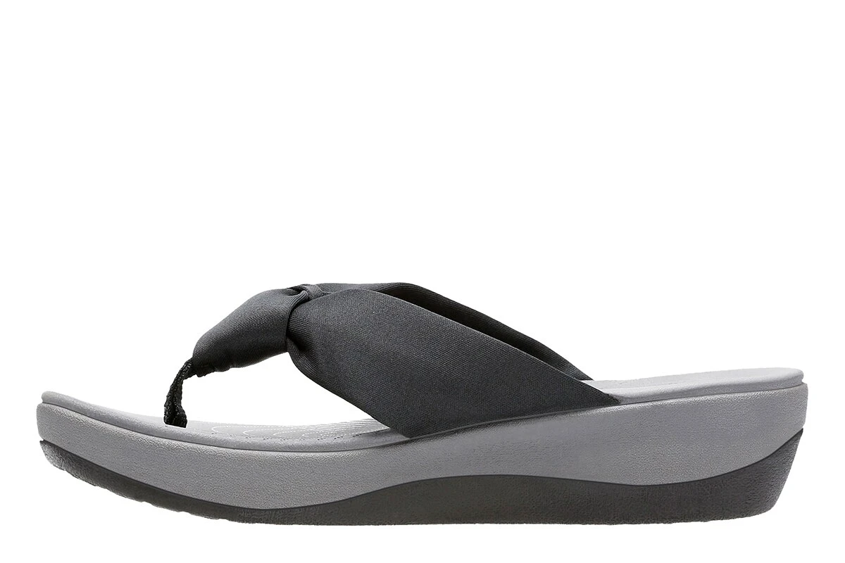 Discount 🌟 Womens Clarks® Cloudsteppers™ Arla Glison Solid Thong 🩴 Sandals ❤️ - Image 2