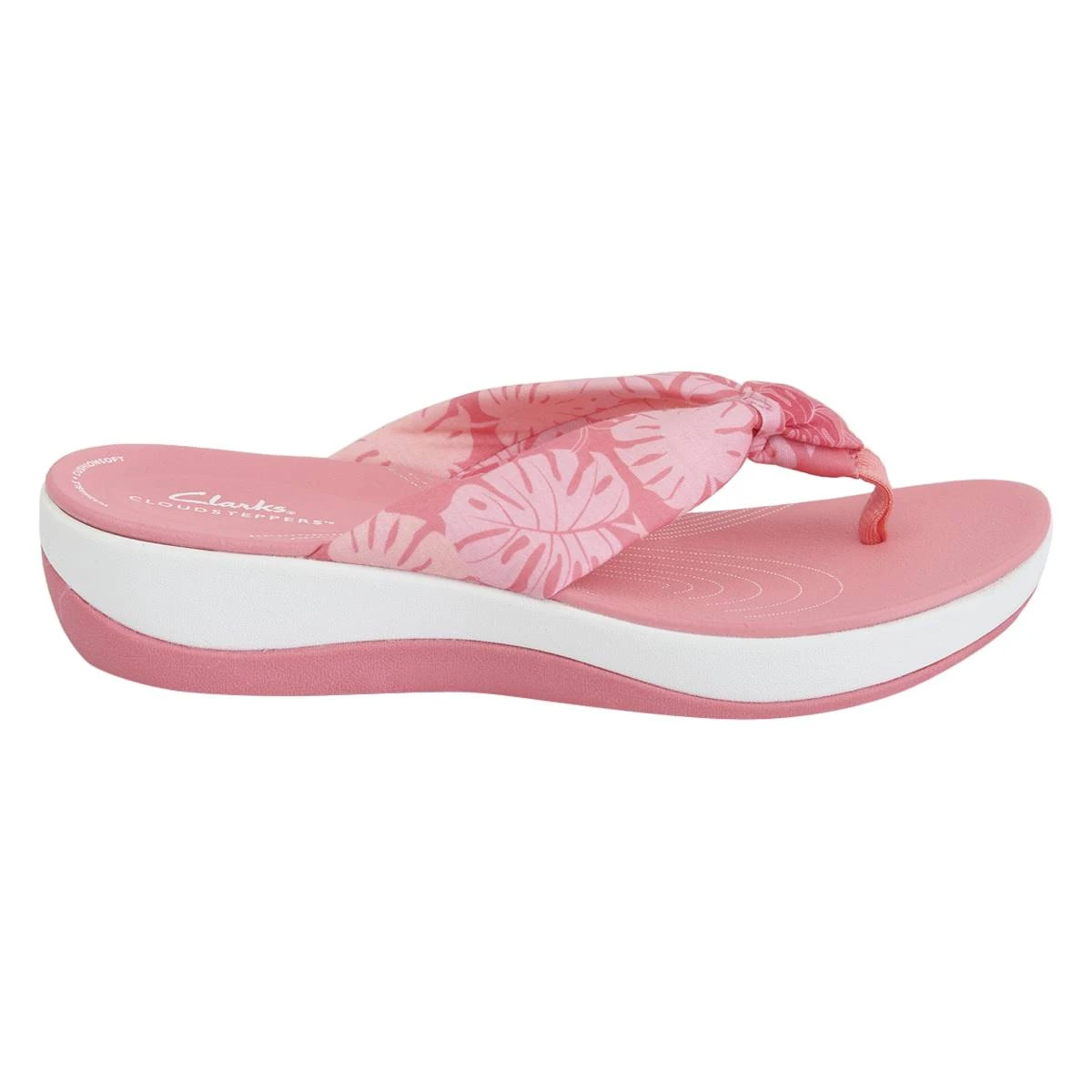 Coupon 🥰 Womens Clarks® Arla Glison Flip Flop 🩴 Sandals - Coral ⌛ - Image 2