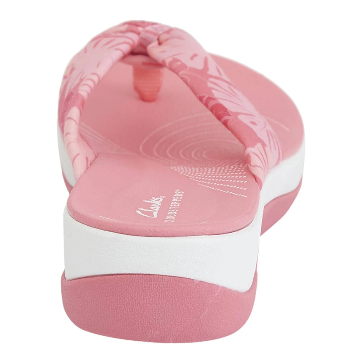 Coupon 🥰 Womens Clarks® Arla Glison Flip Flop 🩴 Sandals - Coral ⌛ - Image 3
