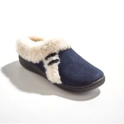 Hot Sale 👍 Womens Clarks® Wanda Wide Scuff Slippers - Wide 👍