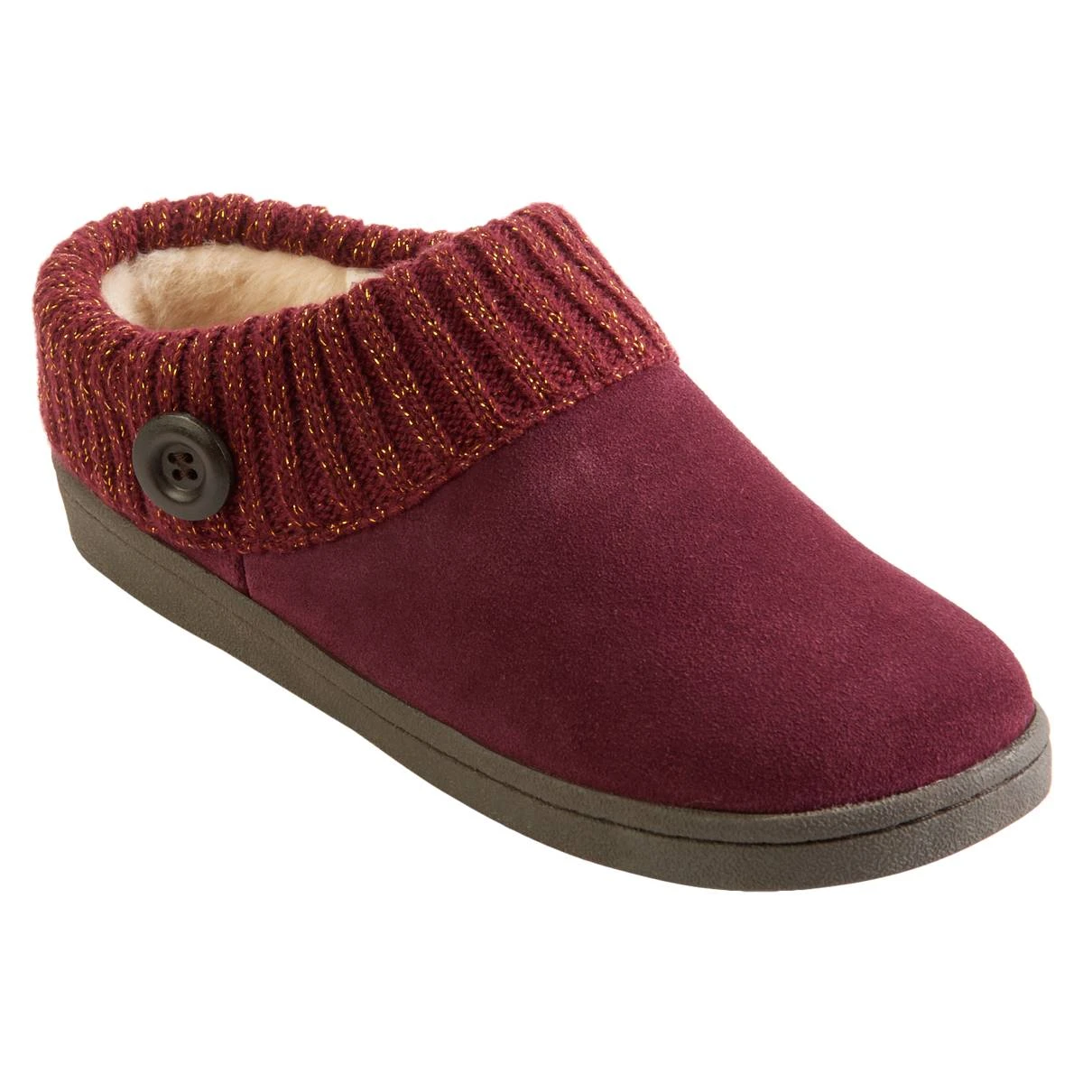Best Pirce ✨ Womens Clarks® Nikki Insulated Slippers With Lurex 🔔