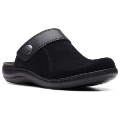 Coupon ❤️ Womens Clarks® Laurieann Strap Clogs - Black Combo 🤩