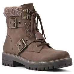 Best reviews of 😉 Cliffs-by-White-Mountain 👩 Womens Cliffs By White Mountain Marlee Combat 🥾 Boots 😉