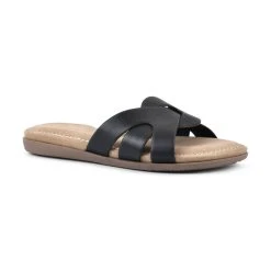 Best Pirce 🥰 Cliffs-by-White-Mountain 🩴 Sandals 👩 Womens Cliffs By White Mountain Fortunate Slide 🩴 Sandal 🌟