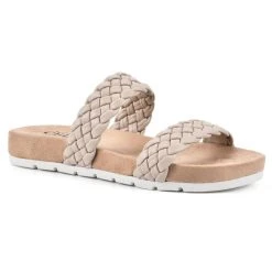 Hot Sale ⭐ Cliffs-by-White-Mountain 👩 Womens Cliffs By White Mountain Truly Slide 🩴 Sandals 👏