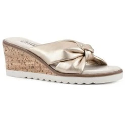 Best Pirce 🎉 Cliffs-by-White-Mountain 👩 Women’s Cliffs By White Mountain Adrielle Wedge 🩴 Sandals 🎉