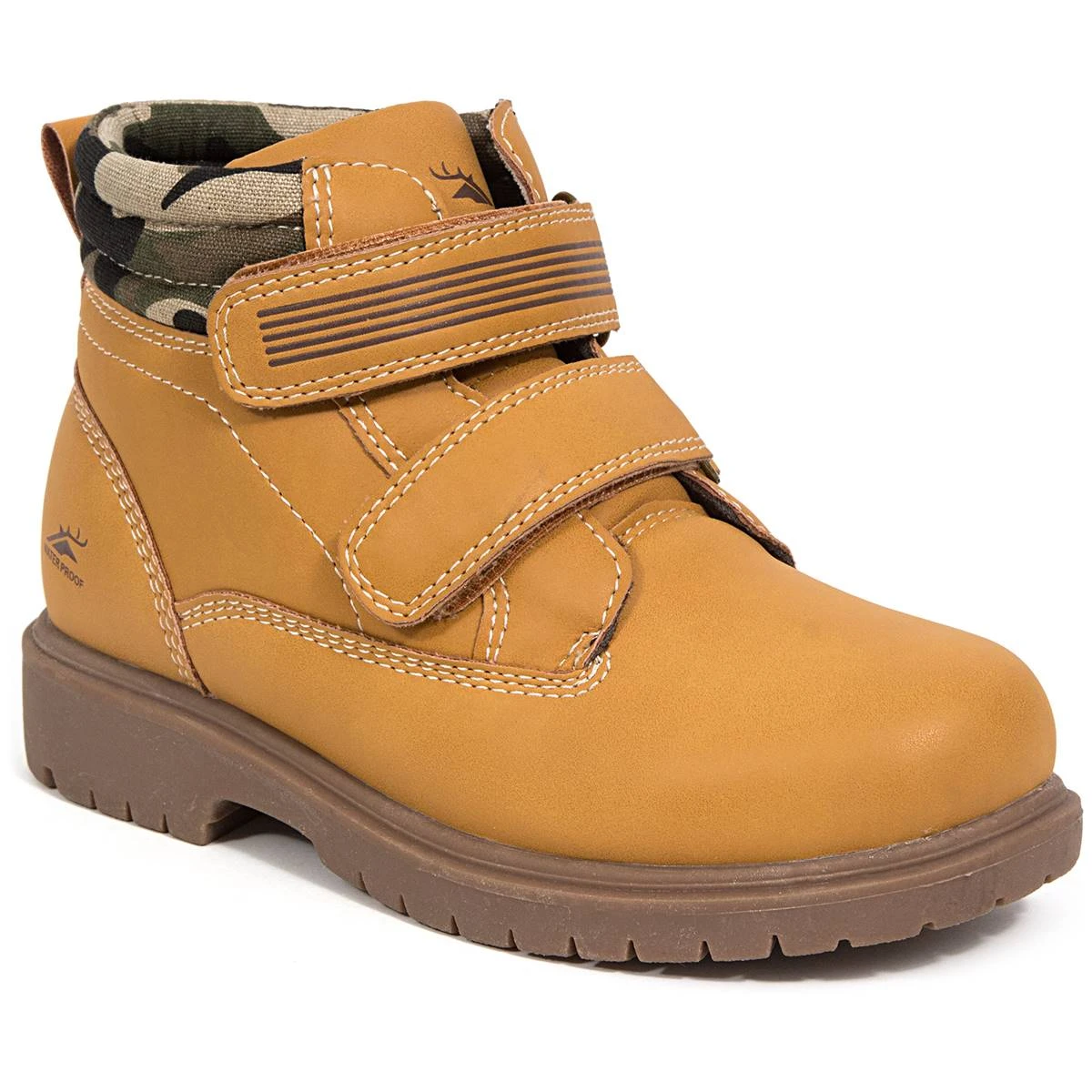 New 😉 Deer-Stags Boys Deer Stag® Marker 🥾 Boots - Wheat/Camo 😉